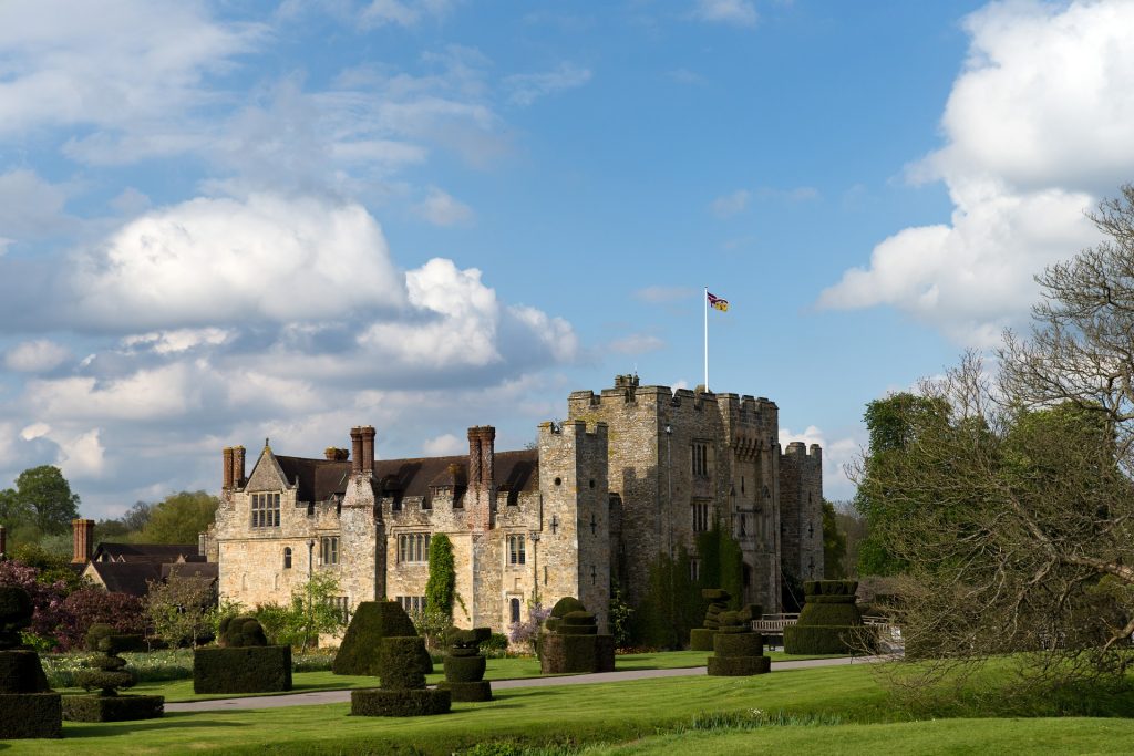 Hever Castle and its gardens