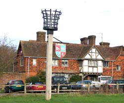 The Hever village sign