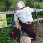 Scarecrow entry: Monty Don & Nigel