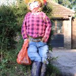 Scarecrow entry: The Farmer's daughter is off to the Festival