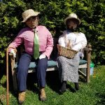 Scarecrow entry: Aunt Sally & Fred
