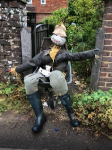 Scarecrow entry: Farmer Piggery has a few