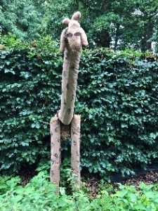 Scarecrow entry: Geraldine the Giraffe