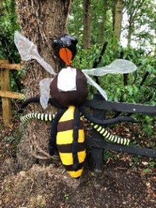 Scarecrow entry: The Asian Hornet